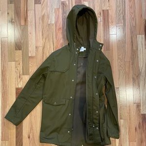 Topman Bonded Fleeceback Parka
